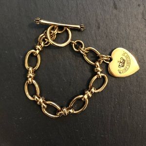 Juicy Couture Logo Charm Bracelet